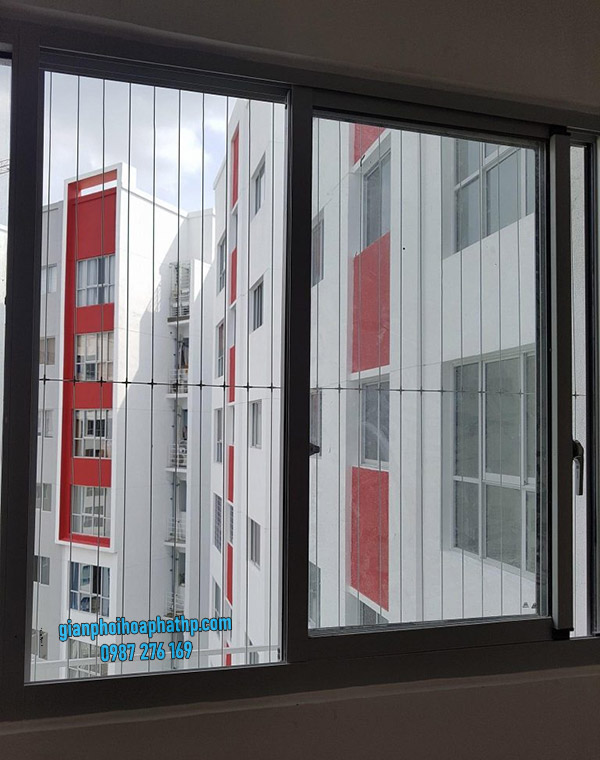 Mẫu lưới an toàn cửa sổ tại các chung cư