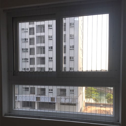 Báo giá lưới an toàn cửa sổ chung cư chỉ 120k/m2
